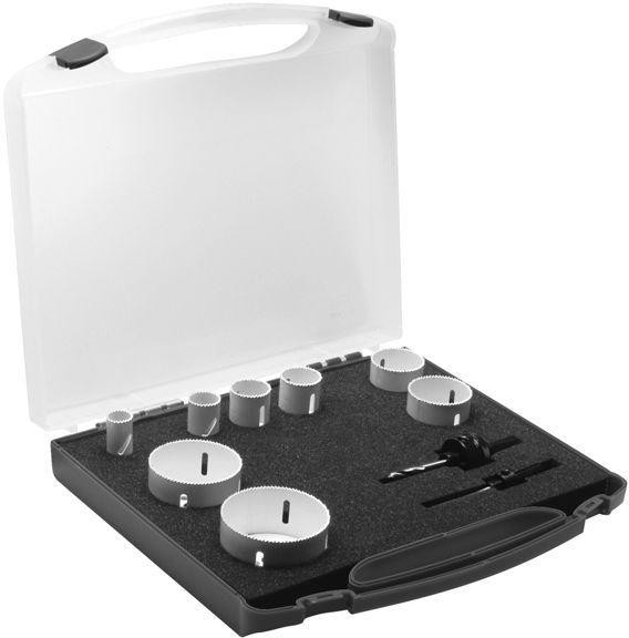Set de scies cloches bimétal Edessö, UNIVERSEL, 11 pièces, 97411-1
