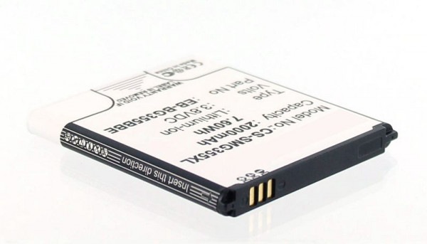 Batterie AGI compatible avec SAMSUNG EB-BG355BBE, 27242