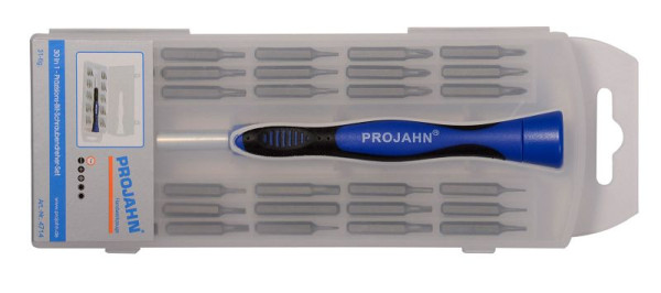 Jeu de tournevis à embout de précision Projahn 31 pièces, 4714