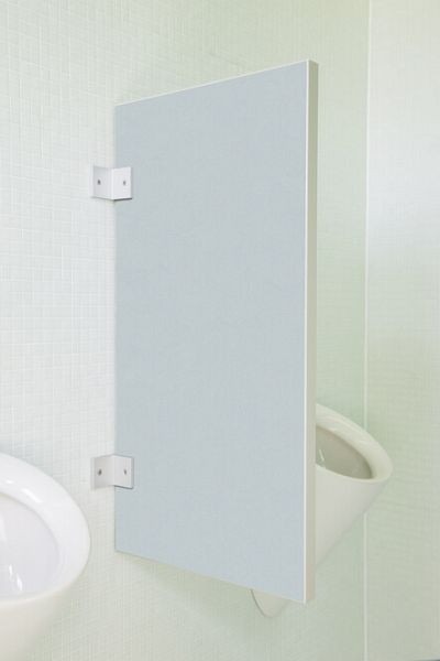 KEMMLIT Cloison d'urinoir standard Novara en bois argent, 15120006
