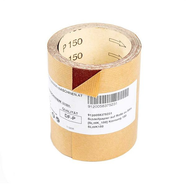 Papier abrasif Holzmann en rouleau de 5m K150, SLWK150