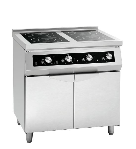 Cuisinière à induction Bartscher 4 champs GU, 105765