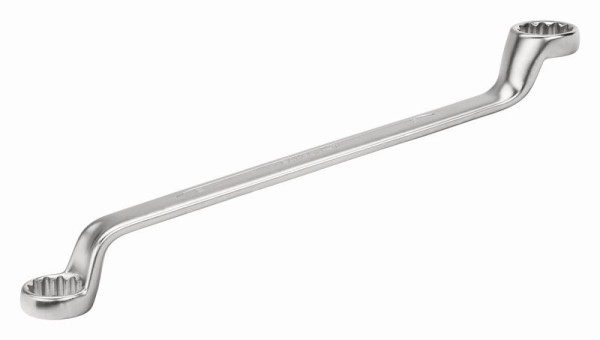 Clé polygonale double Bahco, coudée profonde, 12 pans, 25x28 mm, 2M-25-28