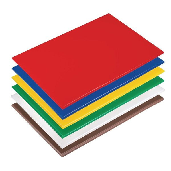 Ensemble de planches à découper en PEHD antibactérien Hygiplas, HC862