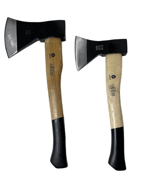 VaGo-Tools hache hache de jardin hache à fendre hache à fendre manche en bois ensemble de 2 pièces hache 600 1000 g, 240-006/010_fv