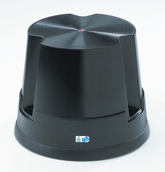 Twinco 6200 Tabouret à roulettes TWIN EASY STEP, noir, 6200-1