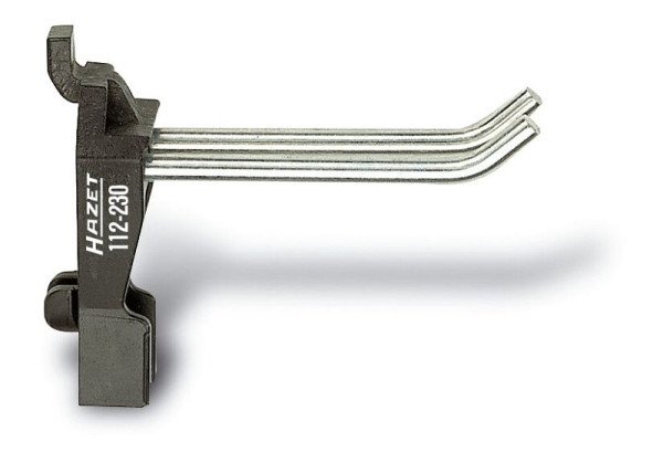 Porte-outil Hazet, crochet double, longueur 60 mm, 112-260