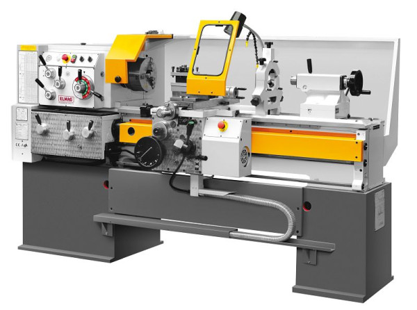 Tour universel ELMAG, PREMIUM CU 400 largeur d'entraxe 1000mm, avec mandrin de tour RÖHM, 88620