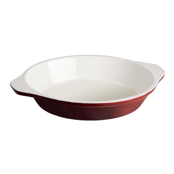 Vogue plat de cuisson rond en fonte rouge, GH315