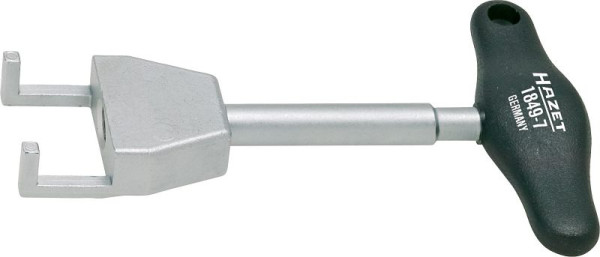 Extracteur de bobine d'allumage Hazet, poignée en T en plastique surface : chromée, dimensions / longueur : 135 mm, 1849-7