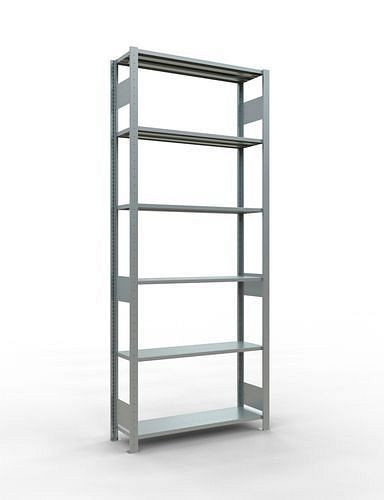Rayonnage à étagères Schulte, champ de base, 6 niveaux de rangement, charge du compartiment 150 kg, 1060 x 336 x 2500 mm, 278789