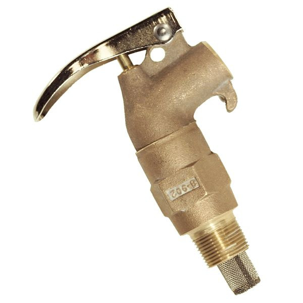 Robinets de sécurité Justrite 850, 10,4 cm x 15,6 cm, JDR08902BS