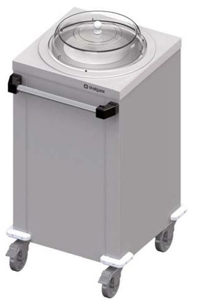 Distributeur d'assiettes Stalgast, mobile 550x510x880 mm pour systèmes de service alimentaire, ZS05114