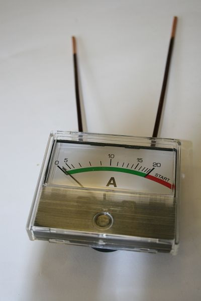 Ampèremètre ELMAG 0-20 A 70x60mm pour EUROSTART 250, 9505293