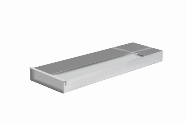 Plateau à gâteaux découpés Schneider en aluminium, 580 x 200 x 50 mm avec rail de fixation, 995820