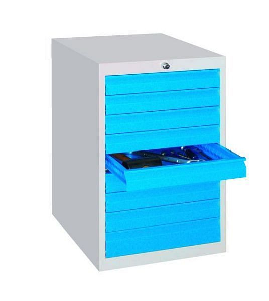 Armoire à outils PAVOY avec guides à rouleaux, capacité de charge 50 kg, largeur de l'armoire 500 mm, hauteur 800 mm, 43453-080-011