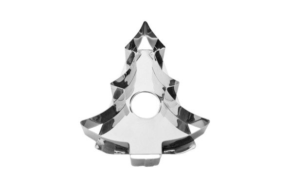 Coupe-arbre de Noël en acier inoxydable, 150 x 125 x 30 mm, 199171