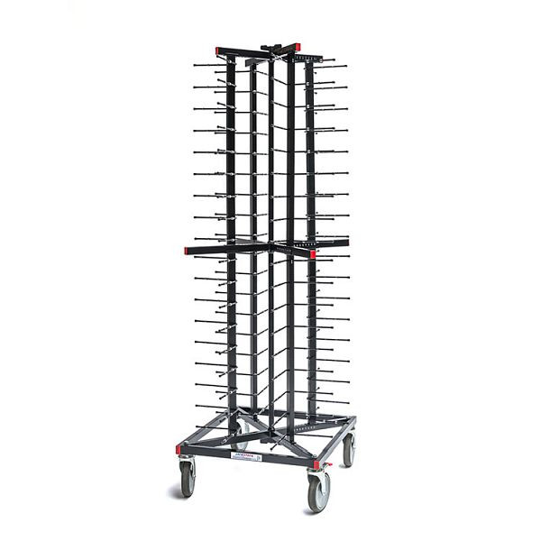 Empileur d'assiettes mobile Jackstack pour 72 assiettes, 309.005