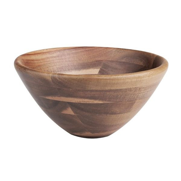 Bols Olympia en bois d'acacia 305(Ø) x 137(H)mm, FE159