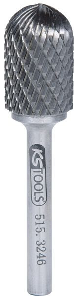 KS Tools Fraise à rouleau HM forme C, 16 mm, 515.3246