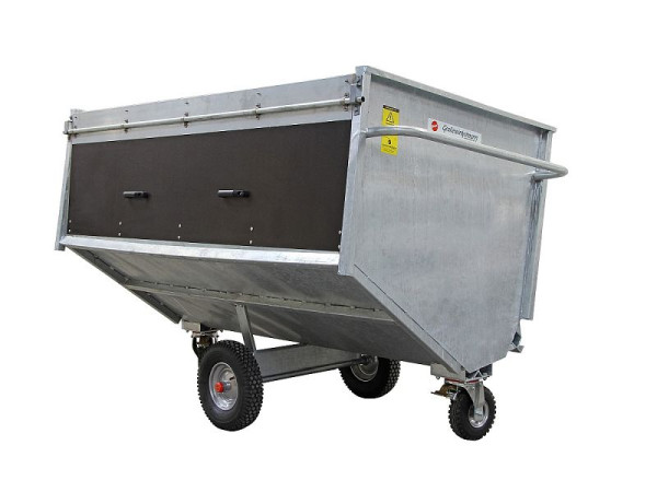 Supplément Growi pour abattant de façade en panneau résistant aux intempéries avec 2 poignées, largeur 230 cm, 10015820