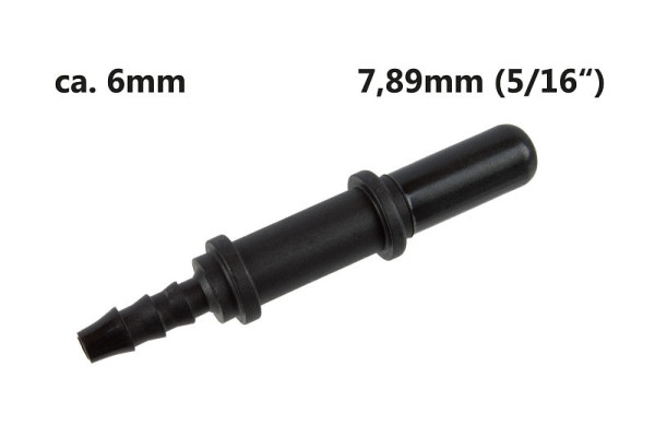 Connecteur mâle Stahlmaxx SAE 7,89 (5/16") sur câble 6 mm, XXL-116732