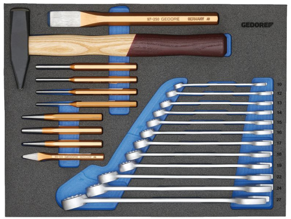 Assortiment d'outils GEDORE en module CT 22 pièces, 3005224