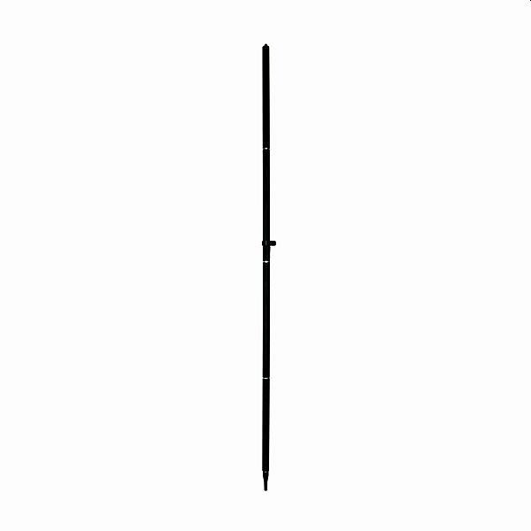 tige carbone proNIVO pour récepteur GNSS, hauteur fixe 2 m, adaptateur 5/8", 4 parties, 206-CP24V