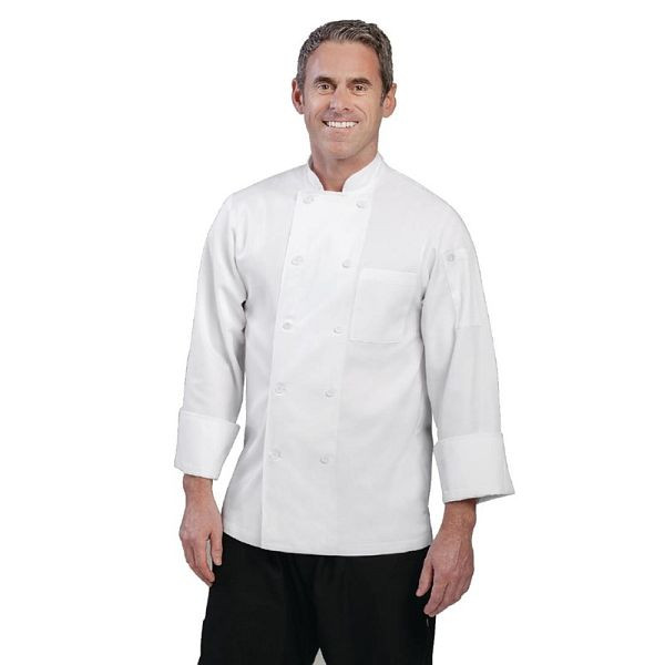 Chef Works Le Mans veste de cuisine manches longues blanc L, A371-L