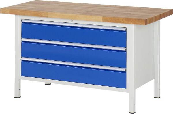Etabli RAU série 8000 - modèle 8357, L1500 x P700 x H840-1040 mm, 13-8357A2-157B4H.11