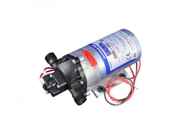 Pompe à membrane SHURFLO 12V, débit max. env. 6,6 l/min, pression max.