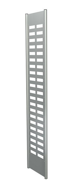 Kerkmann cadre d'extrémité M2, D 400 x H 2200 mm, aluminium argent, 51585414