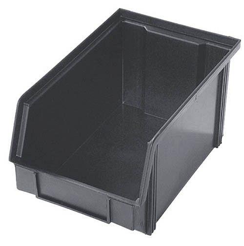 Boîtes de rangement visibles Bedrunka+Hirth, meilleures possibilités de retrait par les coins, 200 x 350 x 145 mm, dimensions intérieures (LxPxH) : 280 x 425 x 183 mm, 12 pièces, E5320.3Z