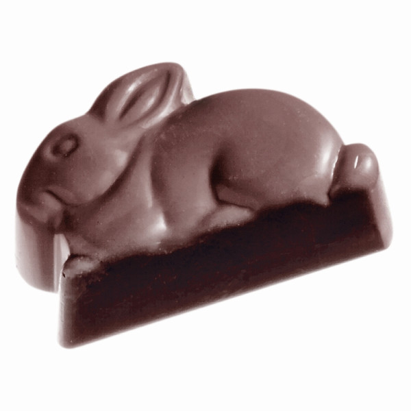 Moule à chocolat Schneider Lapin de Pâques couché, 38x25x14-275x135 mm, 421362