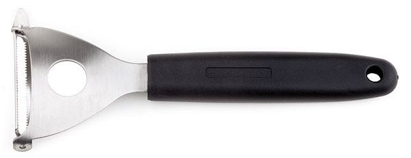 Éplucheur pendulaire APS, longueur 16,5 cm, avec 2 lames mobiles en inox, manche en polyamide, 88850