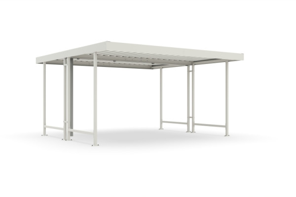 Toiture WSM Leipzig L44 RAL 9002 en kit, 102000091