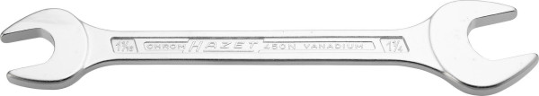 Clé à fourche double Hazet, profil 6 pans extérieur, 1.1/16 x 1.1/4 ", 450NA-1.1/16X1.1/4