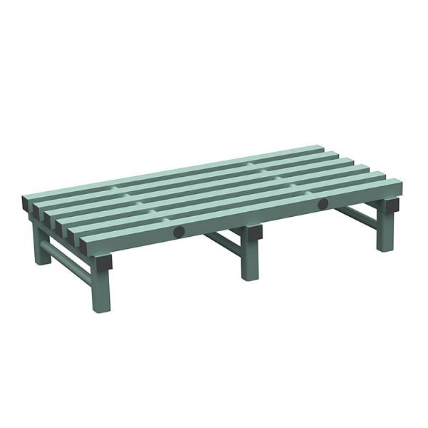 Palette de sol REA 1200x600x250mm, garde au sol 200mm, 308.135