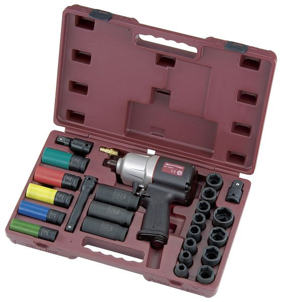 Jeu de clés à chocs pneumatiques Kraftwerk 24 pièces 1/2 ", 3837K