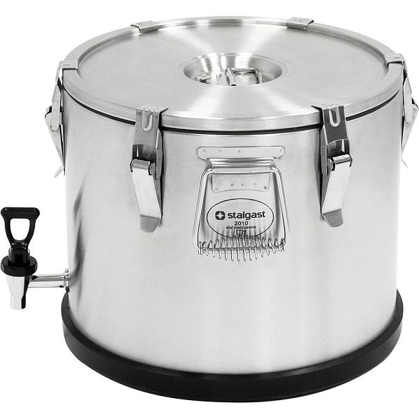 Thermos Stalgast 20 litres inox avec robinet de vidange, LT0207200