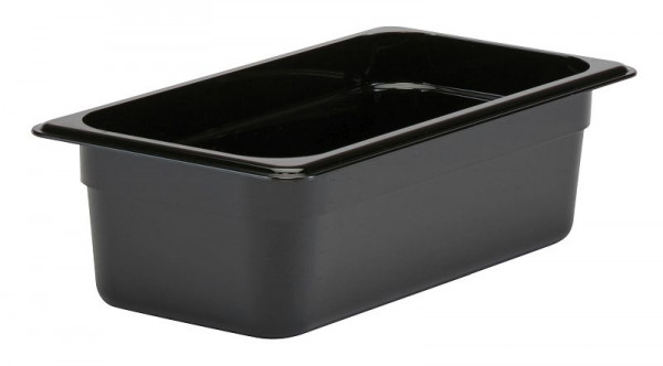 Conteneur GN Cambro 1 / 3-100 mm Camwear® Noir, VE: 6 pièces, 34CW110