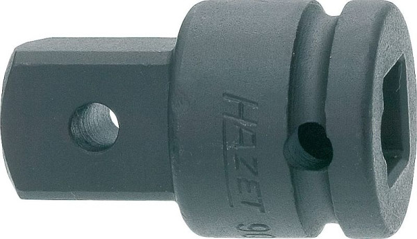 Pièce d'élargissement Hazet, carré creux 12,5 mm (1/2 pouce), carré plein 20 mm (3/4 pouce), norme : DIN 3121, 9007S-1