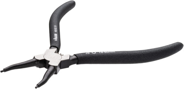 Pince à circlips VIGOR, 180 mm, version droite (Forme C), V6510C-19