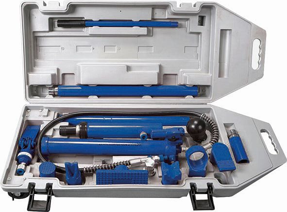 Kit d'alignement de carrosserie hydraulique Kunzer 10 t, WK 50100.1