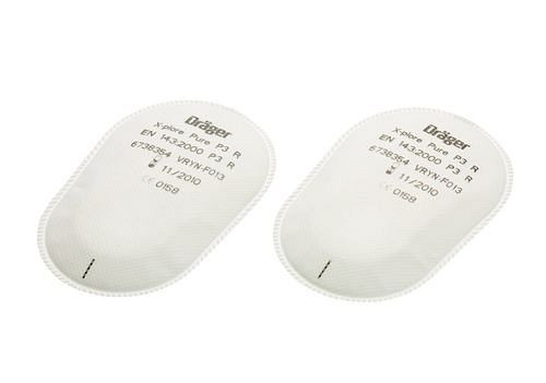 Filtre à particules Dräger Pure P3, pour demi-masques X-plore série 3000, UE : 10 paires, 180-090