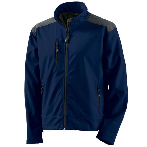 Korsar veste softshell croisée bleu marine, taille: XL, 3370851014