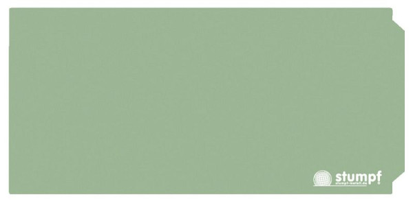 rectangle ProPad émoussé, RAL 6021, de la série de tri des déchets FD 45, FP 45, Flex-M, 906621