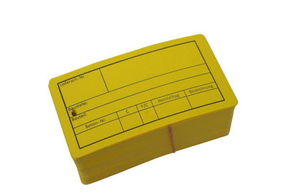 Panneau cube en béton FORM+TEST jaune, paquet: 1000 pièces, B1512