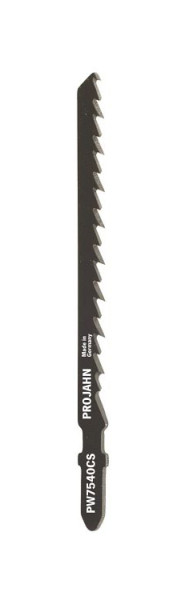 Lame de scie sauteuse Projahn PW7540CS HCS 75x4.0mm UV: 5 pièces, 63112