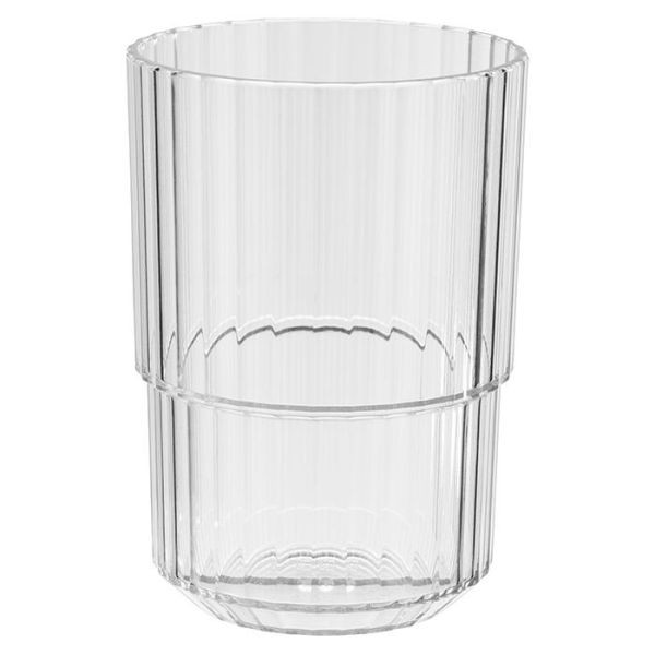 Gobelet APS -LINEA-, Ø 8,5 cm, hauteur : 12 cm, Tritan, 400 ml, couleur : transparent, lot de 48, 10563